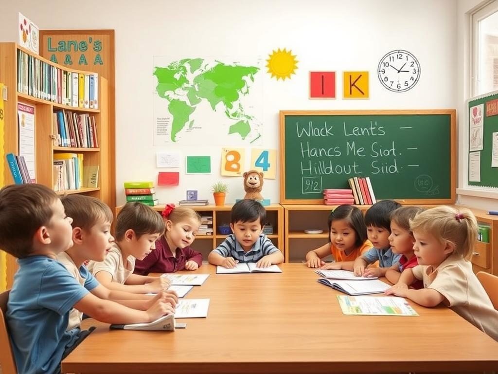 Английский детский сад: как научить ребёнка языку через игру и повседневность